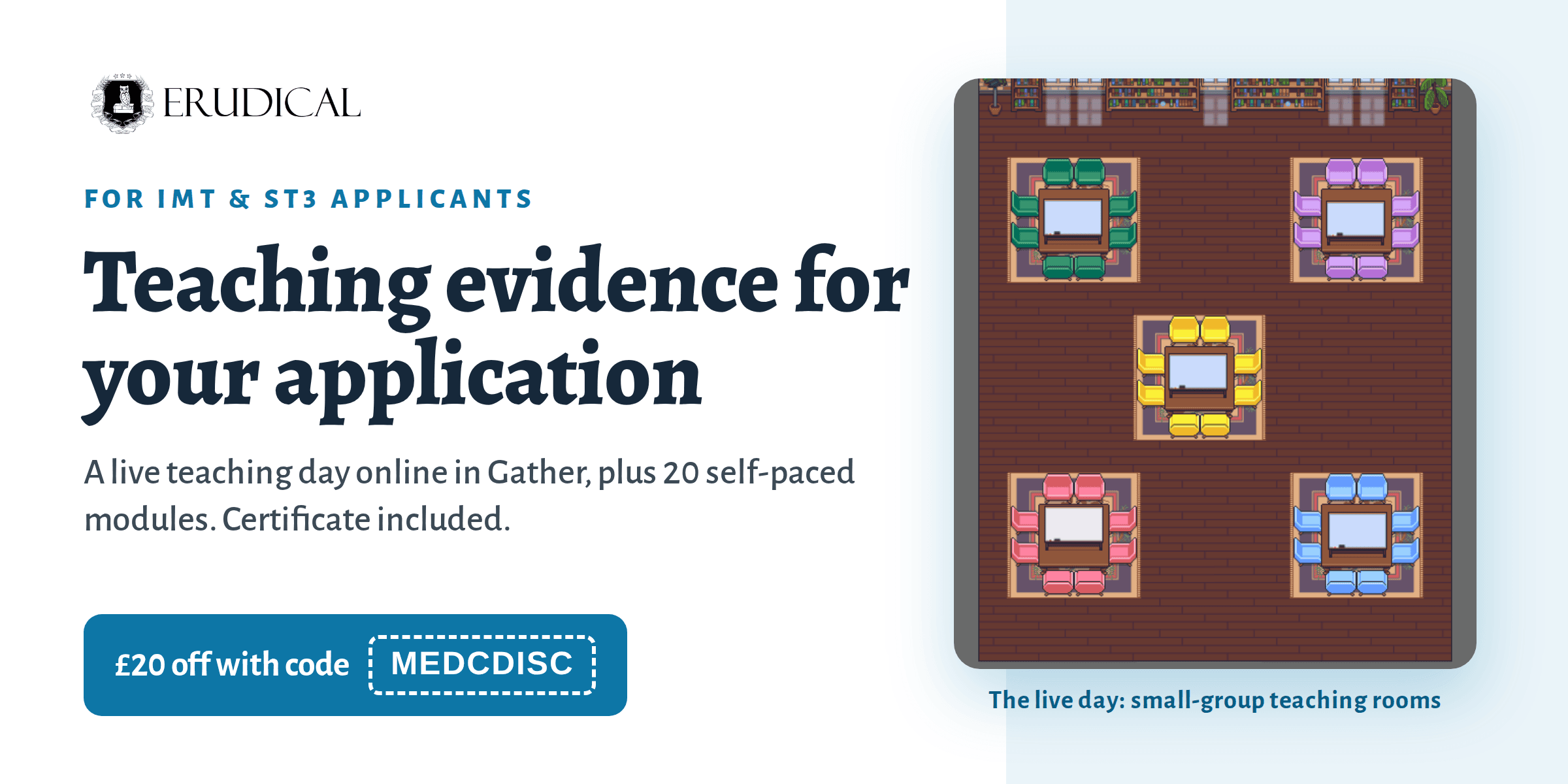 Teach the Teacher: earn points your speciality application