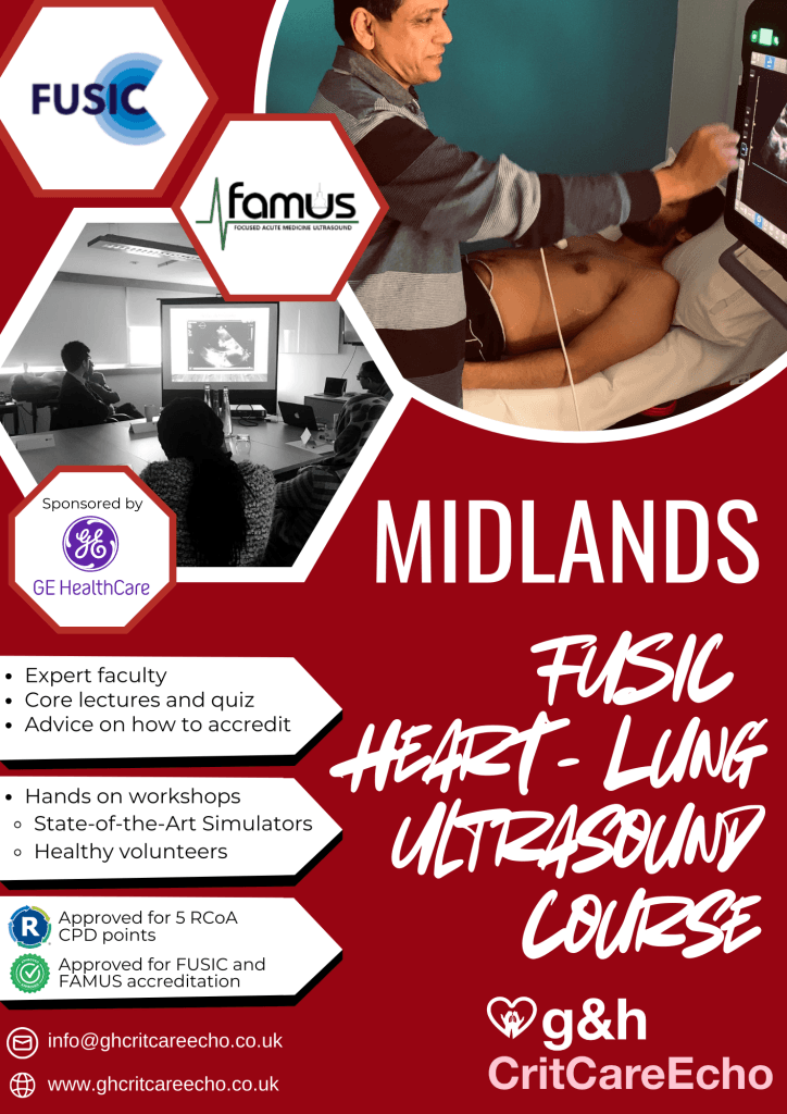 Course Flyer - g&h CritCareEcho